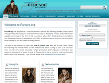 Tablet Screenshot of furcare.org